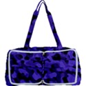 Purple Black Camouflage Pattern Multi Function Bag View1