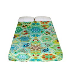 Bright Mosaic Fitted Sheet (full/ Double Size) by ibelieveimages