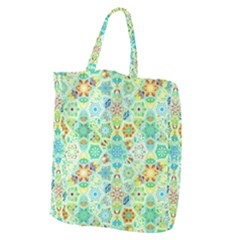 Bright Mosaic Giant Grocery Tote by ibelieveimages