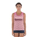 Cat With Violin Pattern Sport Tank Top  View1