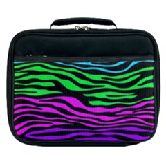 Colorful Zebra Lunch Bag