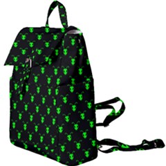 Neon Green Bug Insect Heads On Black Buckle Everyday Backpack by SpinnyChairDesigns