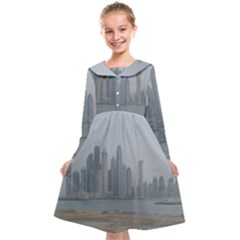 P1020022 Kids  Midi Sailor Dress by 45678