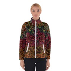 Stylish Fall Colors Camouflage Winter Jacket by SpinnyChairDesigns