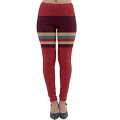 Retro Aesthetic Lightweight Velour Leggings by tmsartbazaar