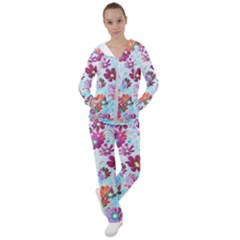 Cosmos Flowers Women s Tracksuit by DinkovaArt