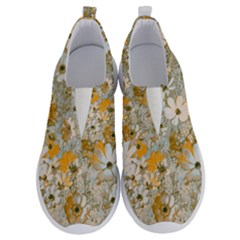 Cosmos Flowers Sepia Color No Lace Lightweight Shoes by DinkovaArt