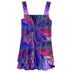 Rainbow Painting Pattern 2 Kids  Layered Skirt Swimsuit