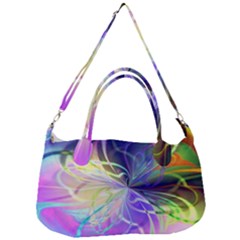 Rainbow Painting Patterns 3 Removal Strap Handbag by DinkovaArt