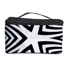 Abstract Zebra Stripes Pattern Cosmetic Storage by SpinnyChairDesigns