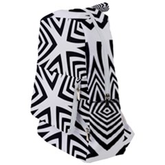 Abstract Zebra Stripes Pattern Travelers  Backpack