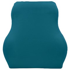 Mosaic Blue Pantone Solid Color Car Seat Velour Cushion 