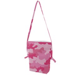 Camo Pink Folding Shoulder Bag by MooMoosMumma