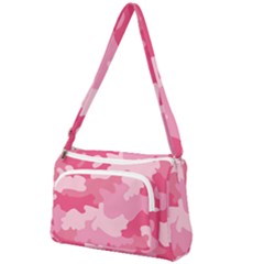 Camo Pink Front Pocket Crossbody Bag by MooMoosMumma
