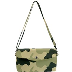 Camo Green Removable Strap Clutch Bag by MooMoosMumma