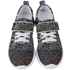Urban Camouflage Black Grey Brown Women s Velcro Strap Shoes by SpinnyChairDesigns