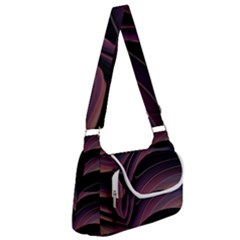 Dark Purple And Black Swoosh Multipack Bag by SpinnyChairDesigns