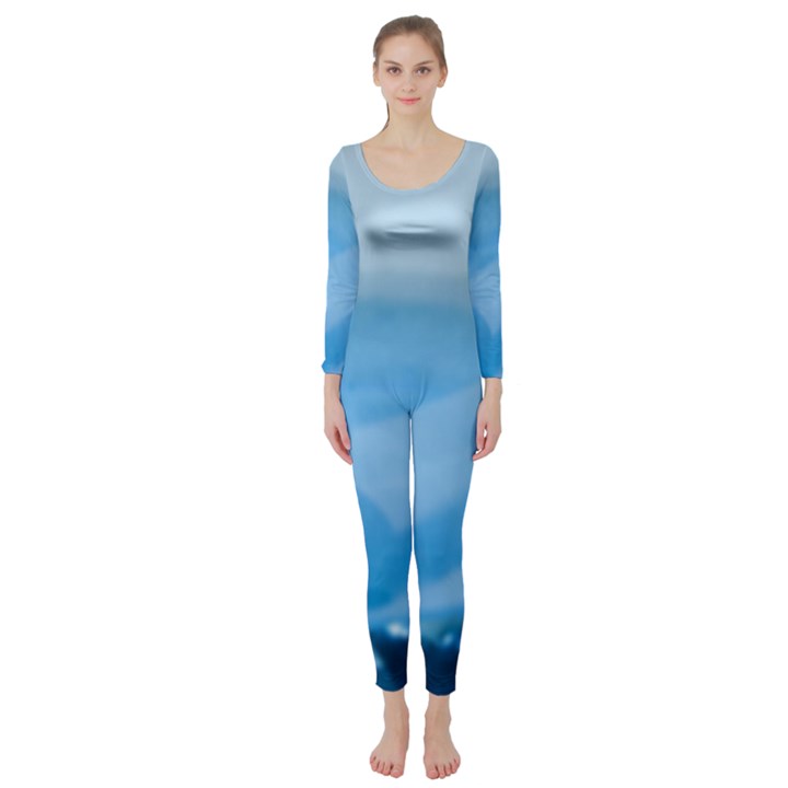 Aquamarine Long Sleeve Catsuit