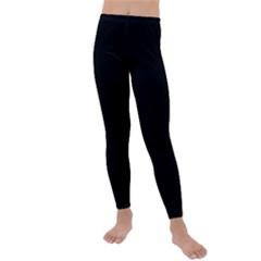 Rich Ebony Kids  Lightweight Velour Leggings