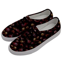 Zombie Eyes Pattern Men s Classic Low Top Sneakers by SpinnyChairDesigns