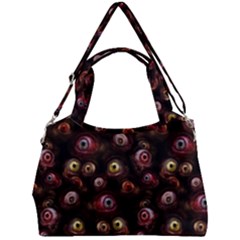 Zombie Eyes Pattern Double Compartment Shoulder Bag by SpinnyChairDesigns