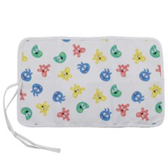 Cute Cartoon Germs Viruses Microbes Pen Storage Case (s) by SpinnyChairDesigns