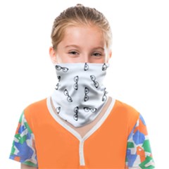 Geek Glasses With Eyes Face Covering Bandana (kids)