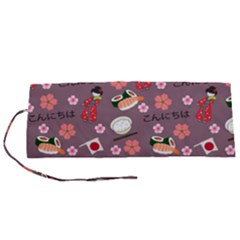 Japan Girls Roll Up Canvas Pencil Holder (s) by kiroiharu