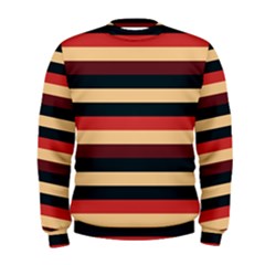 Seventies Stripes Men s Sweatshirt by tmsartbazaar