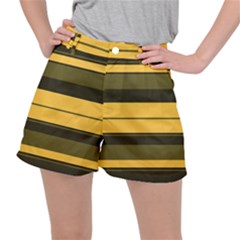 Vintage Yellow Ripstop Shorts