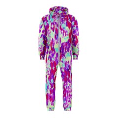 Spring Flowers Garden Hooded Jumpsuit (kids)