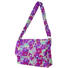 Spring Flowers Garden Full Print Messenger Bag (s)