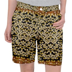 Free As A Flower And Frangipani In  Freedom Pocket Shorts by pepitasart