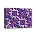 Amethyst and Pink Checkered Stripes Mini Canvas 7  x 5  (Stretched) View1