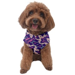 Amethyst And Pink Checkered Stripes Dog Sweater by SpinnyChairDesigns