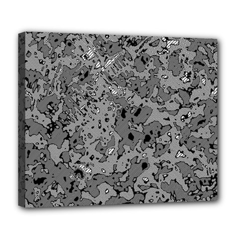 Comic Book Camouflage Deluxe Canvas 24  x 20  (Stretched)