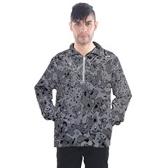 Comic Book Camouflage Men s Half Zip Pullover by SpinnyChairDesigns