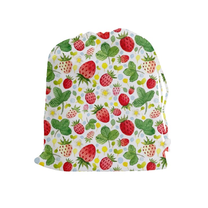 Huayi-vinyl-backdrops-for-photography-strawberry-wall-decoration-photo-backdrop-background-baby-show Drawstring Pouch (XL)