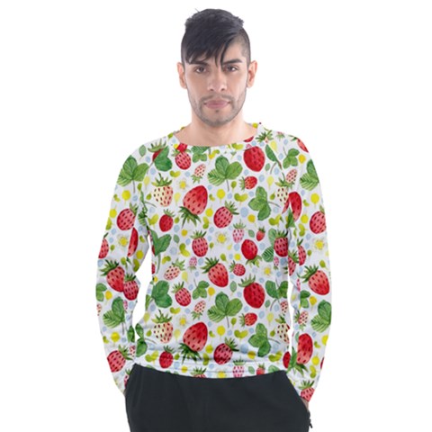 Huayi-vinyl-backdrops-for-photography-strawberry-wall-decoration-photo-backdrop-background-baby-show Men s Long Sleeve Raglan Tee by Sobalvarro