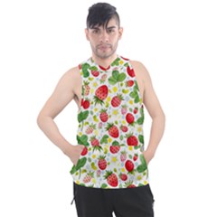 Huayi-vinyl-backdrops-for-photography-strawberry-wall-decoration-photo-backdrop-background-baby-show Men s Sleeveless Hoodie by Sobalvarro