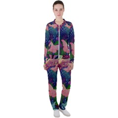 Butterfly Garden Art Casual Jacket And Pants Set