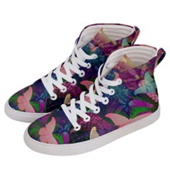 Butterfly Garden Art Men s Hi-top Skate Sneakers