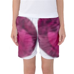 Fun Fuschia Women s Basketball Shorts by Janetaudreywilson