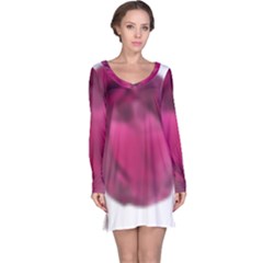 Fun Fuschia Long Sleeve Nightdress by Janetaudreywilson