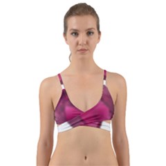 Fun Fuschia Wrap Around Bikini Top