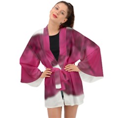 Fun Fuschia Long Sleeve Kimono by Janetaudreywilson