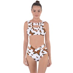 Monarch Butterflies Bandaged Up Bikini Set  by SpinnyChairDesigns
