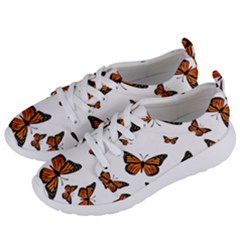 Monarch Butterflies Women s Lightweight Sports Shoes by SpinnyChairDesigns