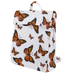 Monarch Butterflies Flap Top Backpack by SpinnyChairDesigns