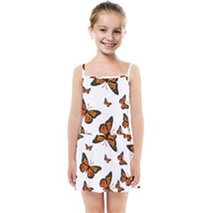 Monarch Butterflies Kids  Summer Sun Dress by SpinnyChairDesigns